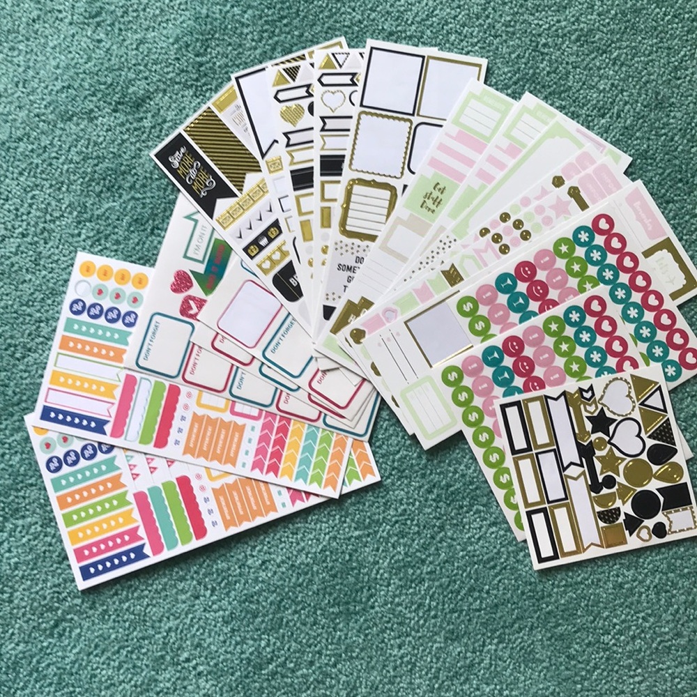 Beautiful planner stickers!